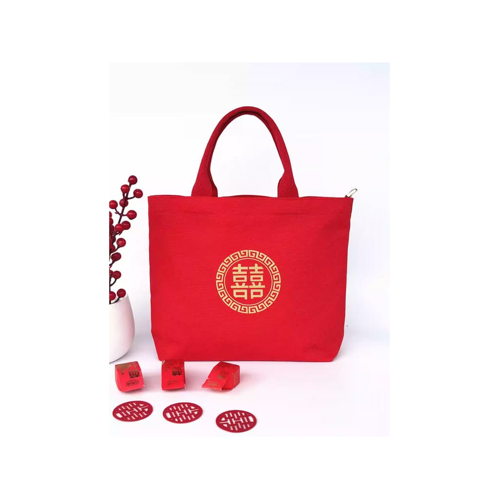 Saco de Casamento Envelope Vermelho