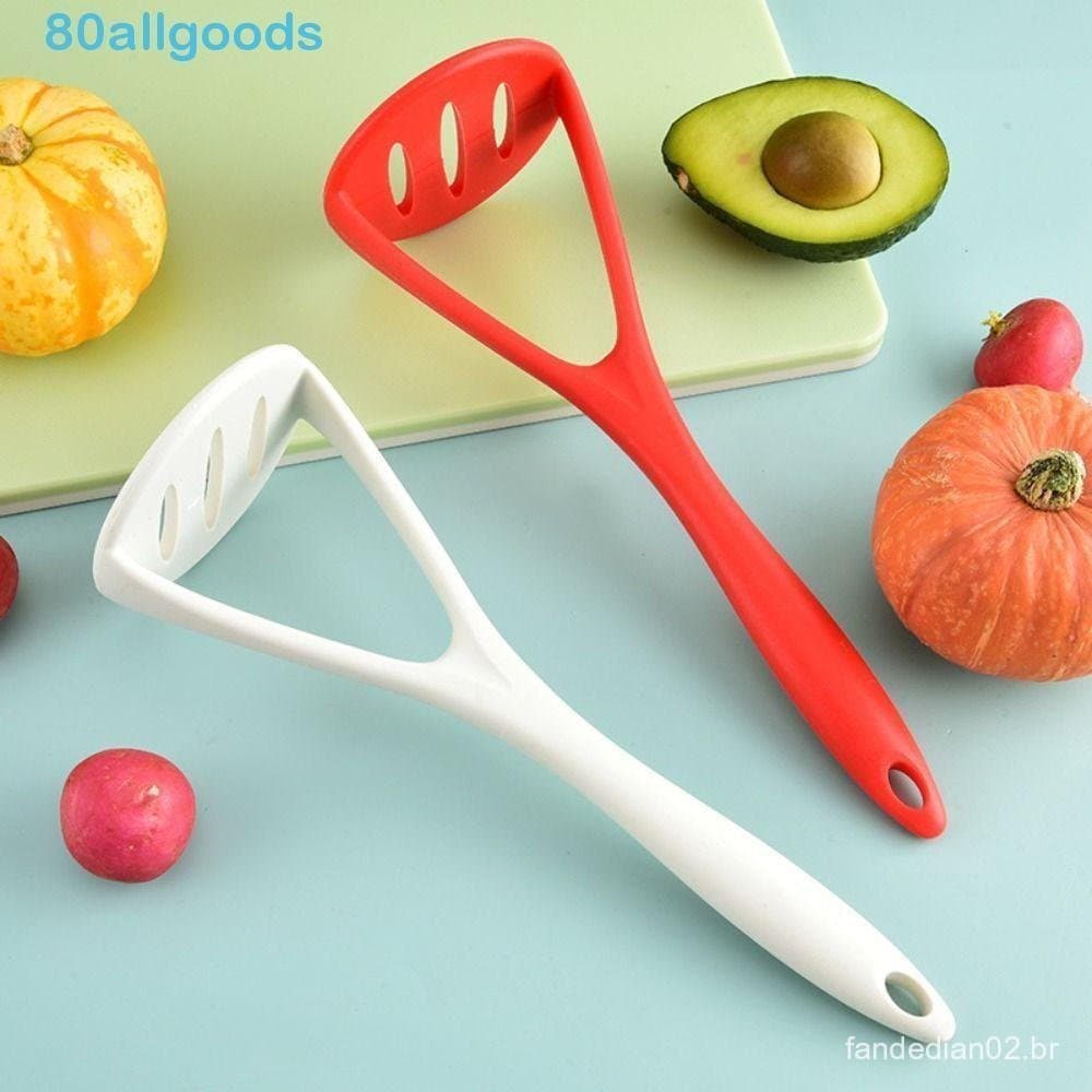 ALLGOODS1 Esmagador De Abacate , Espremedor De Batata Manual De Silicone Sem Arranhões , Triturador De Vegetais De Quali