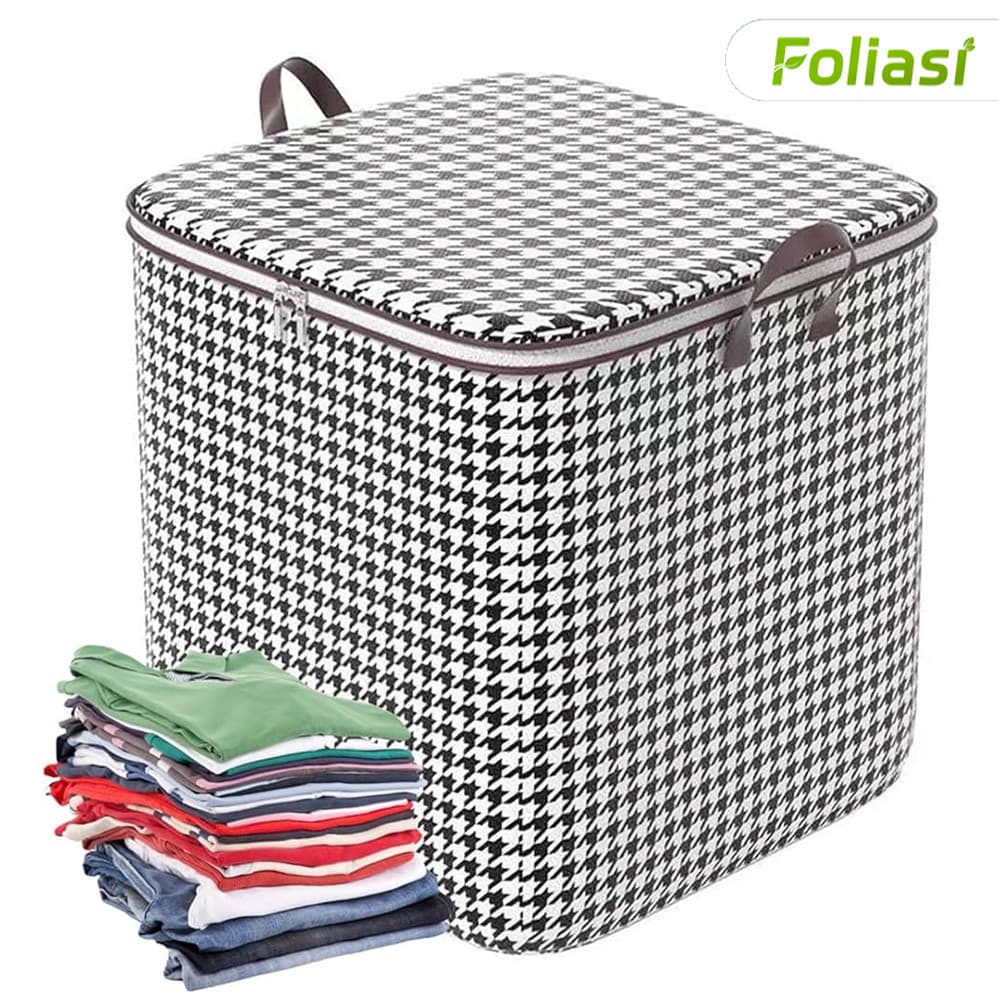 Grande capacidade para cobertores e roupas de cama