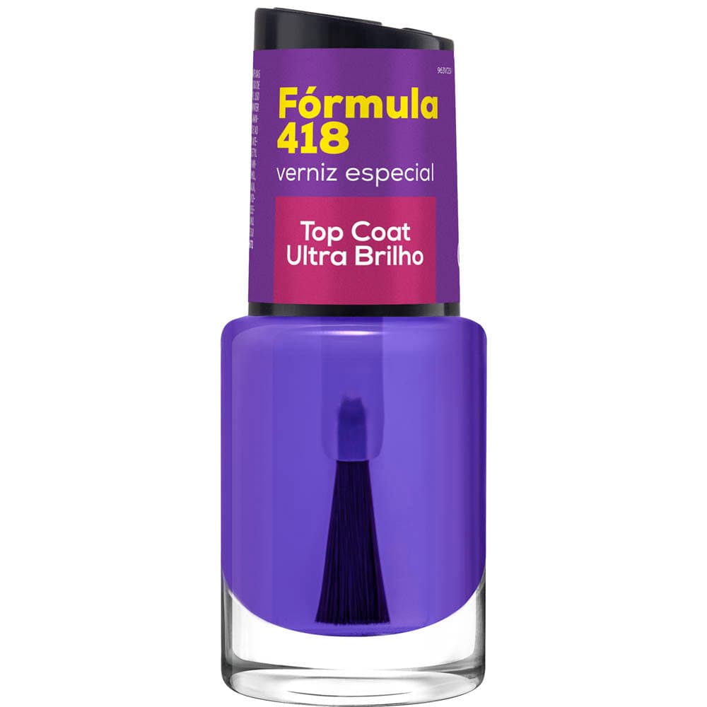 Cuidados Cora 10ml Fórmula 418 Top Coat Ultra Brilho