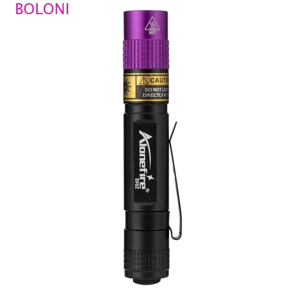 BOLONI Mini Lanterna UV , Tocha De Luz Ultravioleta À Prova D'água Portátil , Lâmpada De Inspeção Prática Durável