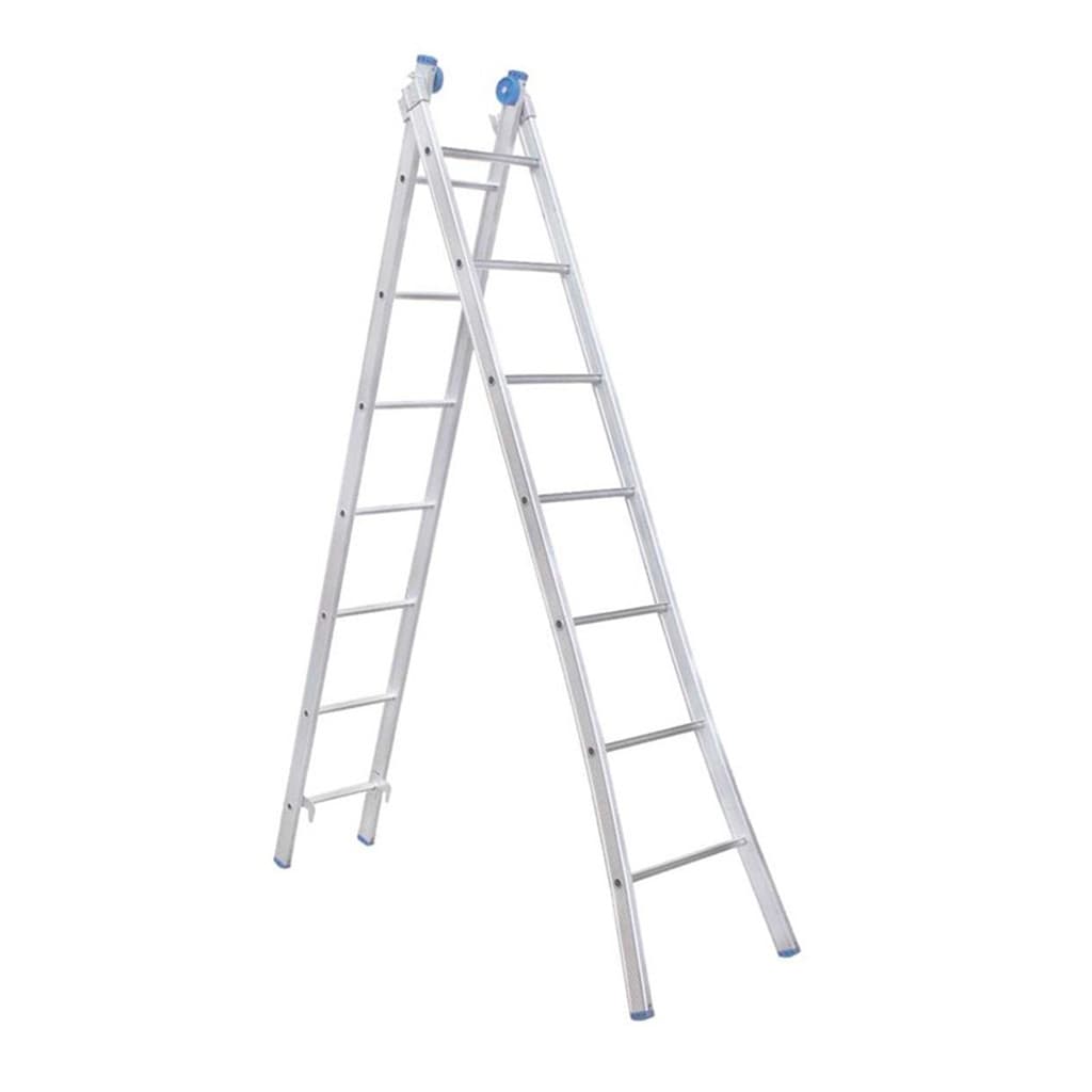 Escada de Alumínio Extensiva Articulada 2x7 Degraus EEA7 Alumasa