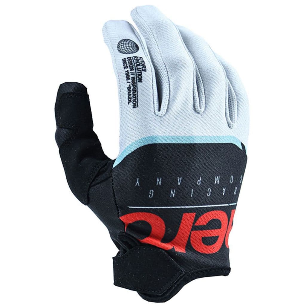 Luva ASW Image Aero Preto Branco