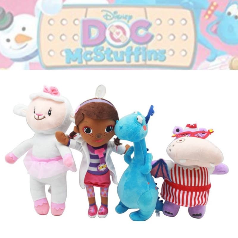 Brinquedos de pelúcia, bonecos de animais de pelúcia, brinquedos de presente de Natal, brinquedo de pelúcia original Doc
