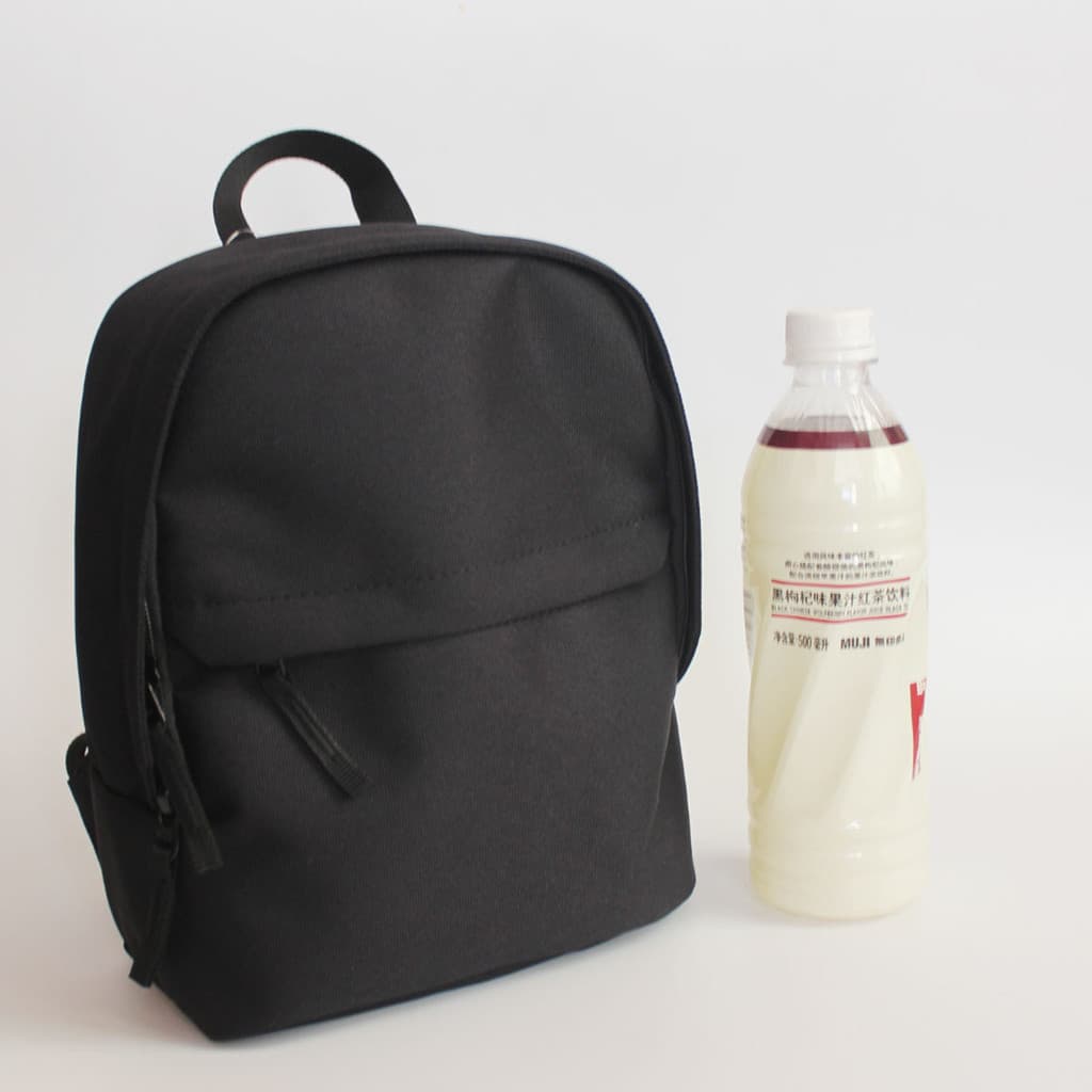Muji cor sólida Mini pequena mochila Oxford pano à prova dwaterproof água mochila pequena saco crianças mochila logotipo