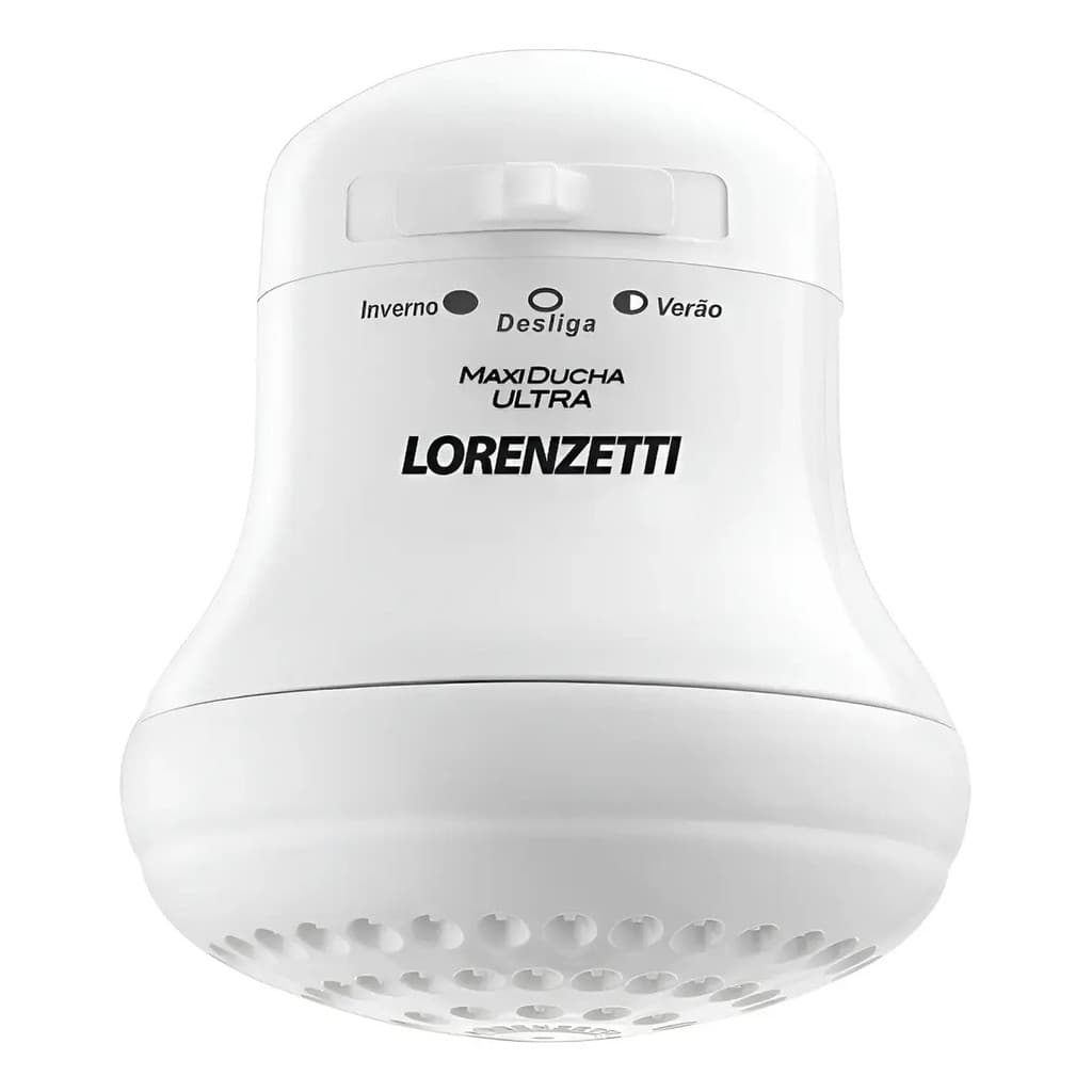 Chuveiro Maxi Ducha Ultra Branco 127v 5500w Lorenzetti 5.5 Kw