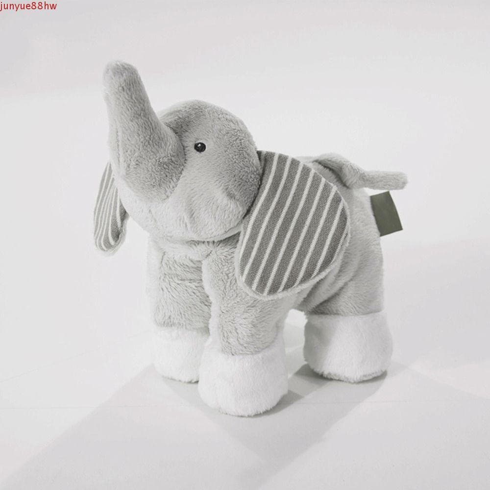 Travesseiro De Pelúcia De Elefante JUNYUE , Brinquedos De Animais Kawaii Cinza Macios Savanna