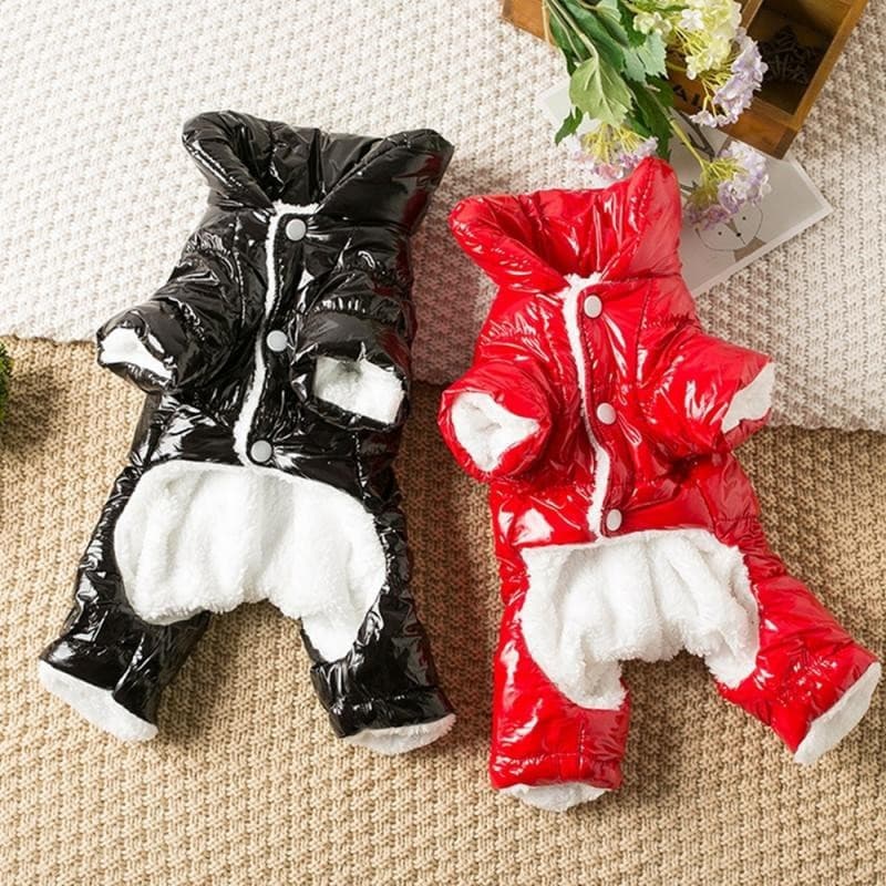 Macacão Para Cães De Estimação , Grosso , À Prova D'água , Inverno , Roupas Pequenos , Chihuahua , Jaqueta De Pelúcia Qu