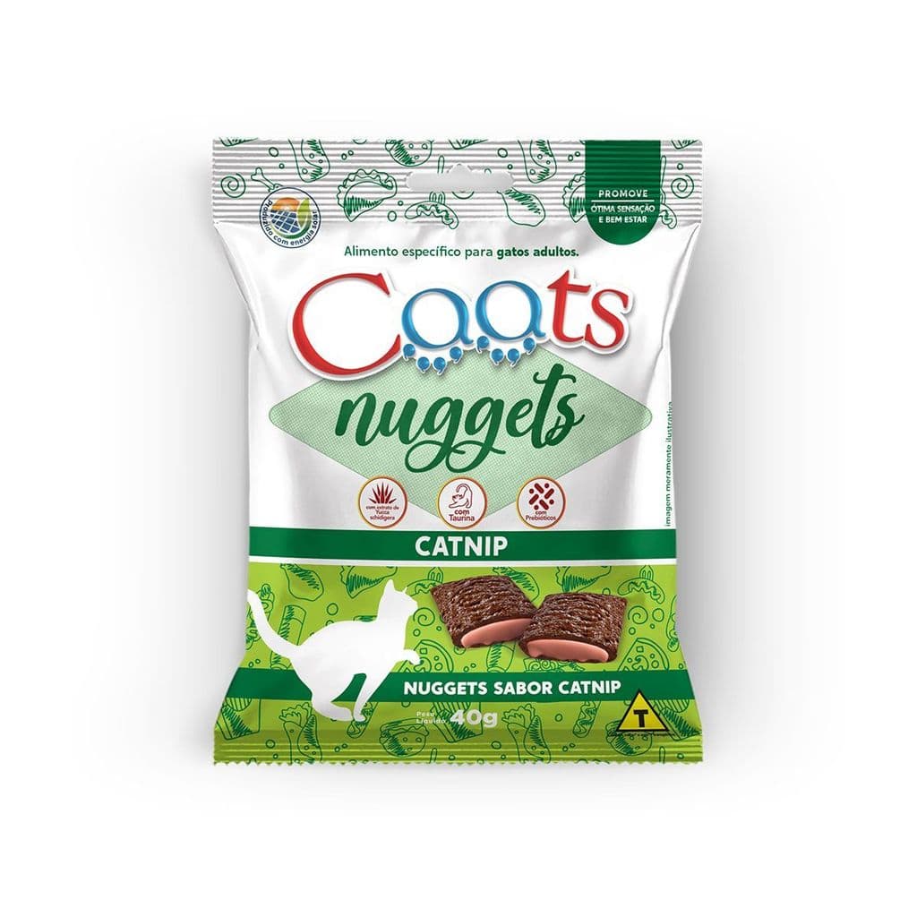 Kit Gato Caats Petiscos Molho e Grama Digestiva 5 Itens
