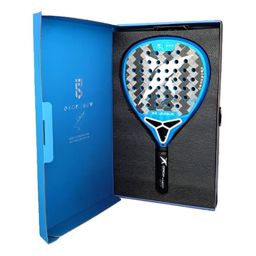 Raquete De Padel Drop Shot Axion Attack 1.5 Sanz Carbono 24k