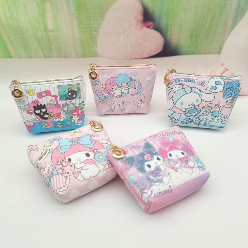 Canela Cão Bolsa de Moeda Bonita Cartoon Pluto Bolsa de Moeda Menina Mini Bolsa para Fones de Ouvido CPLI