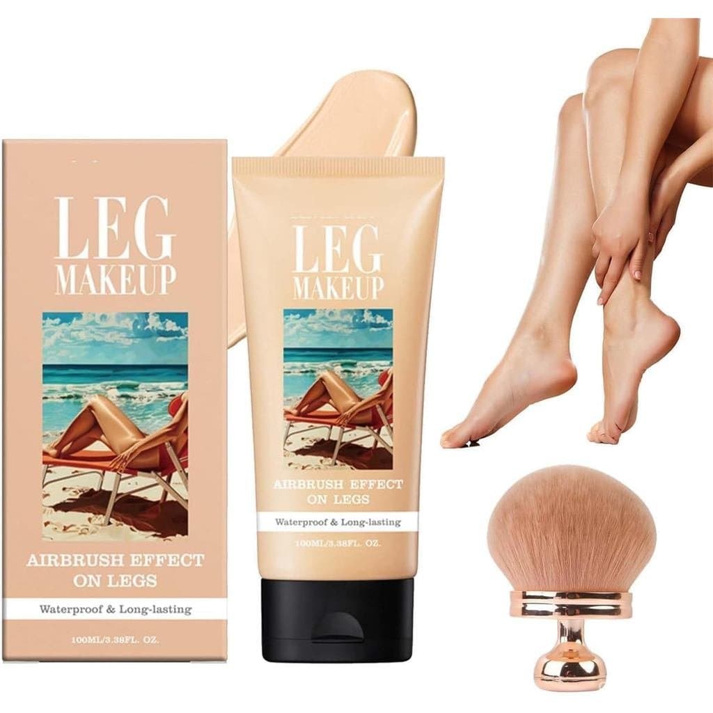 De Paris Leg Makeup - Miracle De Paris Body Coverage Perfector, Perfeitor de Tom de Pele para Todo o Corpo, Creme para C