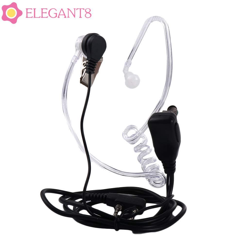AELEGANT PTT MIC Fone De Ouvido Kenwood TYT Tubo Acústico Oculto Baofeng UV-5R BF-888S CB Acessórios De Rádio Duto De Ar