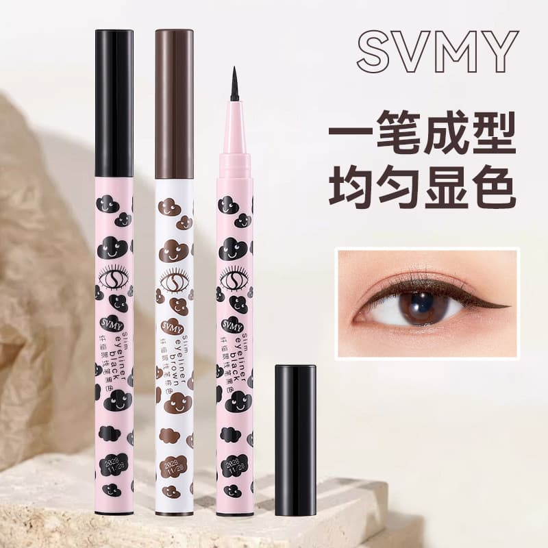 SVMY Caneta Delineadora Líquida À Prova D 'Água Selvagem Natural de Secagem Rápida Resistente ao Suor Não Mancha Delinea