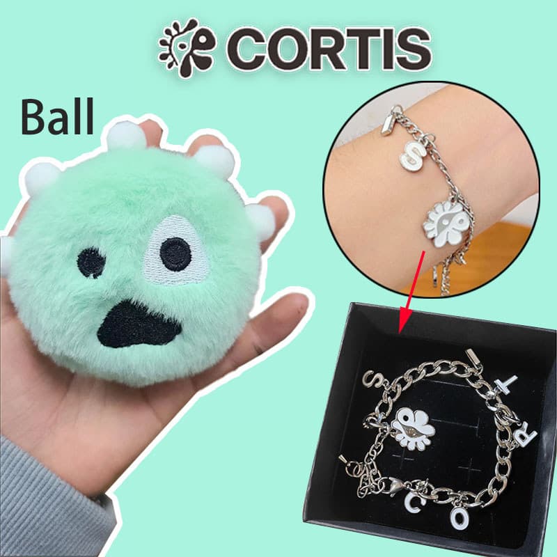 Cortis Ball Boneca De Pelúcia Chaveiro Corrente De Mão Periferia De Presente Para Fãs
