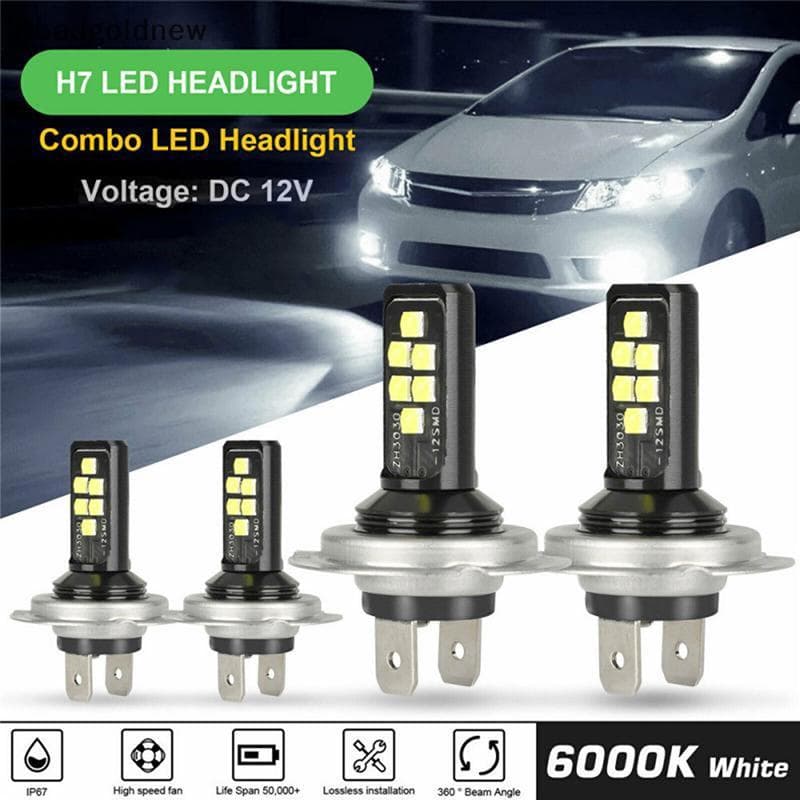 RGN H4 H7 Kit De Farol LED Para Carro Lâmpadas De Feixe Alto E Baixo Luzes De Iluminação Lâmpada NW