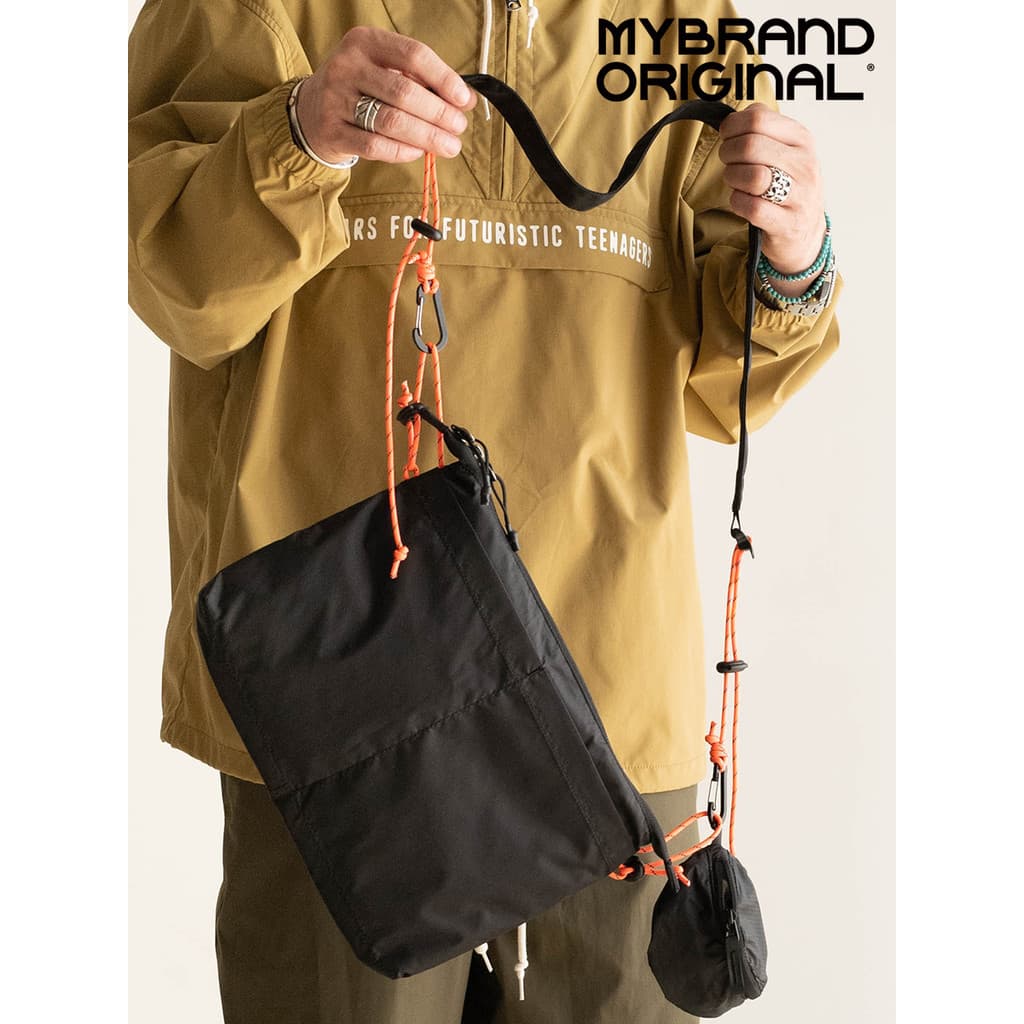 Bolsa mensageiro estilo Casual esportiva da moda de rua não enterrada vem com bolsa para fone de ouvido bolsa leve 3L M2