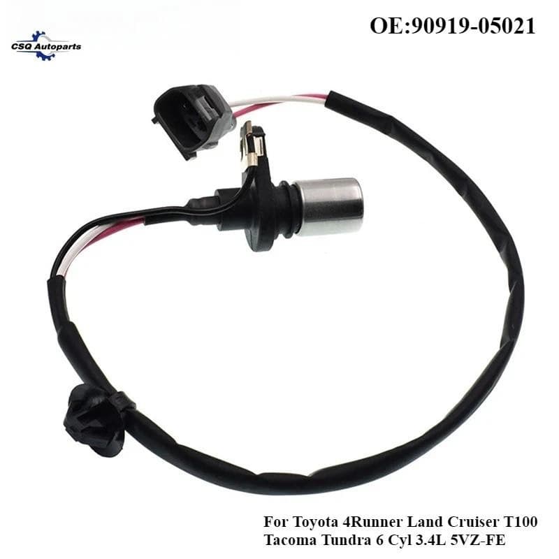 90919-05021 Sensor De Posição Do Virabrequim De 2 Pinos Para Toyota 4Runner Land Cruiser T100 Tacoma Tundra 6 Cyl 3.4L 5