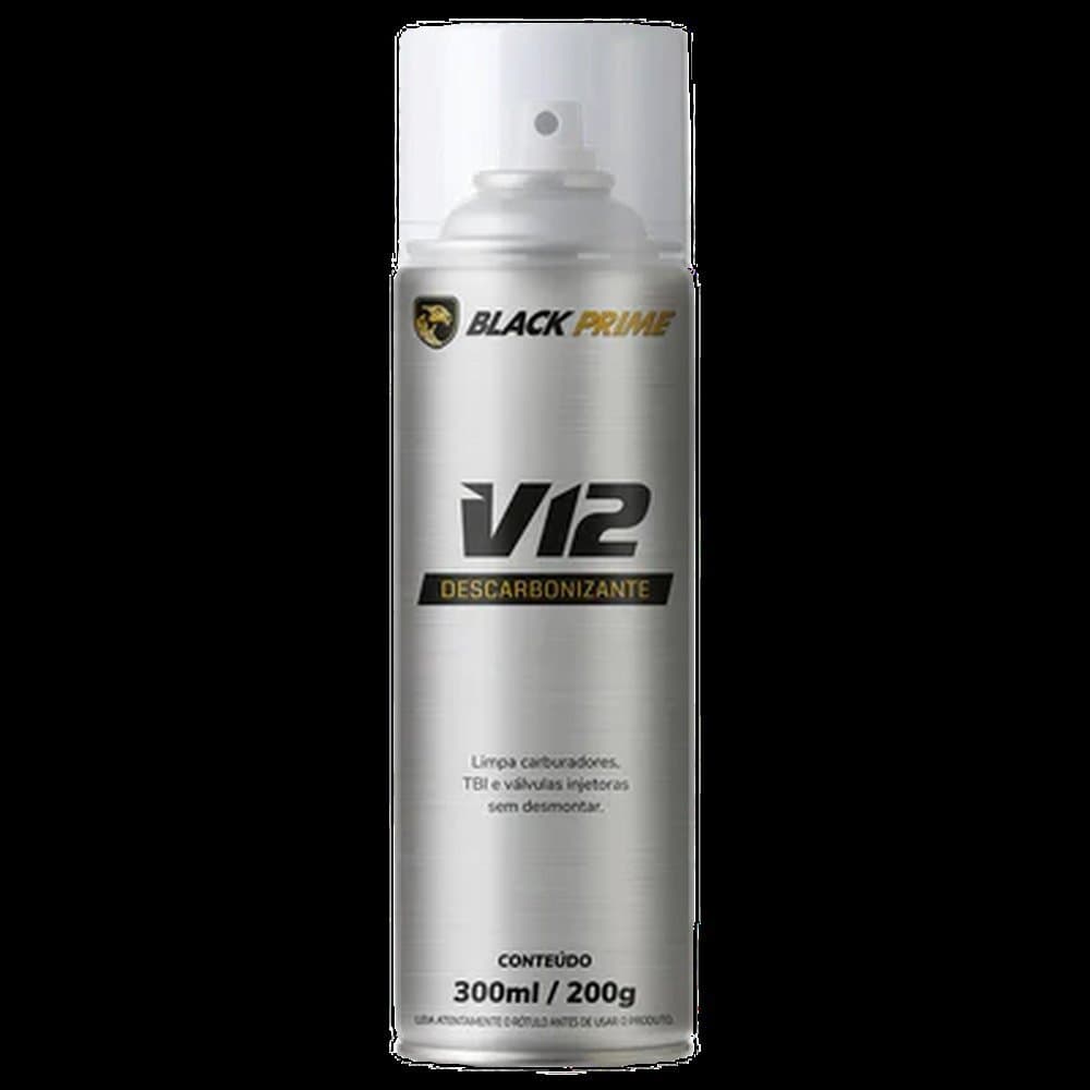 Descarbonizante V12 Black Prime 200g Cinza - Único