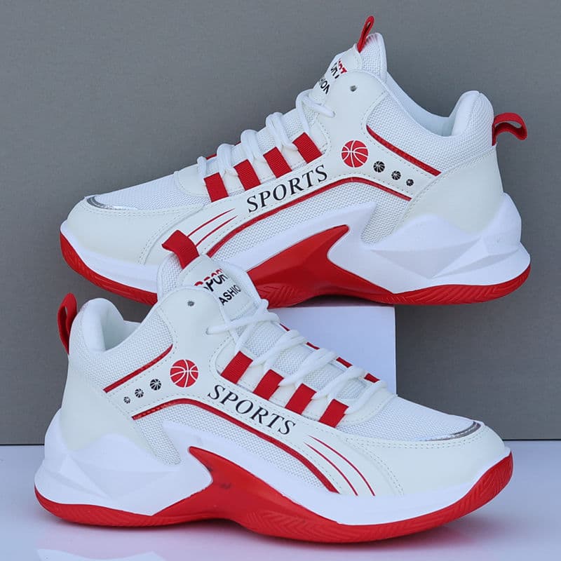Primavera verão respirável malha sapatos esportivos masculinos casuais tênis de corrida juventude All-Match prático anti