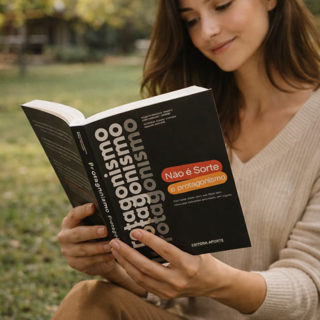 Livro Não É Sorte, É Protagonismo! Mãe, Mulher.