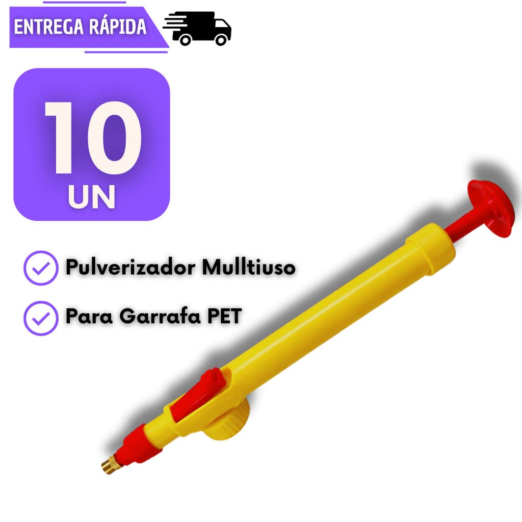 10 Pulverizadores Manual Multiuso Praticidade Para Casa E Jardim Borrifador Limpeza Jato Pressão Pulverizador Regar