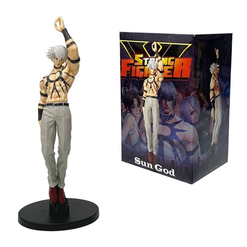 Figura de Ação em PVC de 202626cm do Jogo de Luta Japonês The King of Fighters 97, Personagem Sun God Orochi, com Gesto