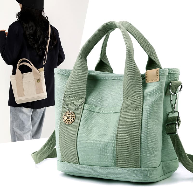 Bolsa de lona feminina bolsa mensageiro japonesa Melaleuca bolsa almoço bolsa de trabalho mamãe bolsa de ombro feminina