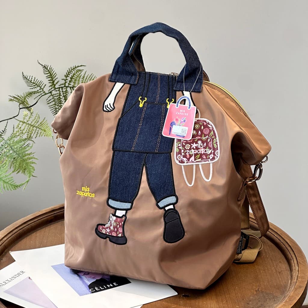Contador genuíno multiuso leve mochila de grande capacidade Commuter mochila à prova dwaterproof água Cross-corpo bolsa