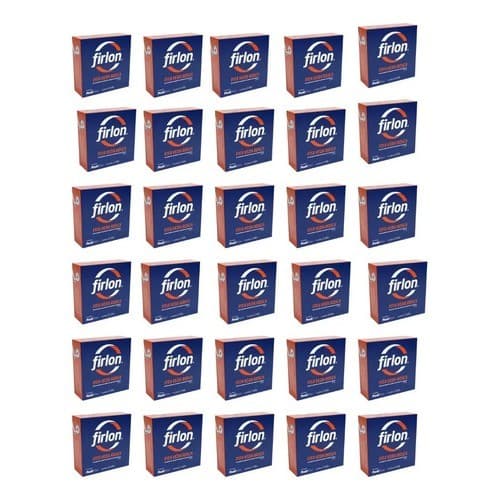 Kit 30 Fita Veda Rosca 12mm X 50 Metros Firlon Branco