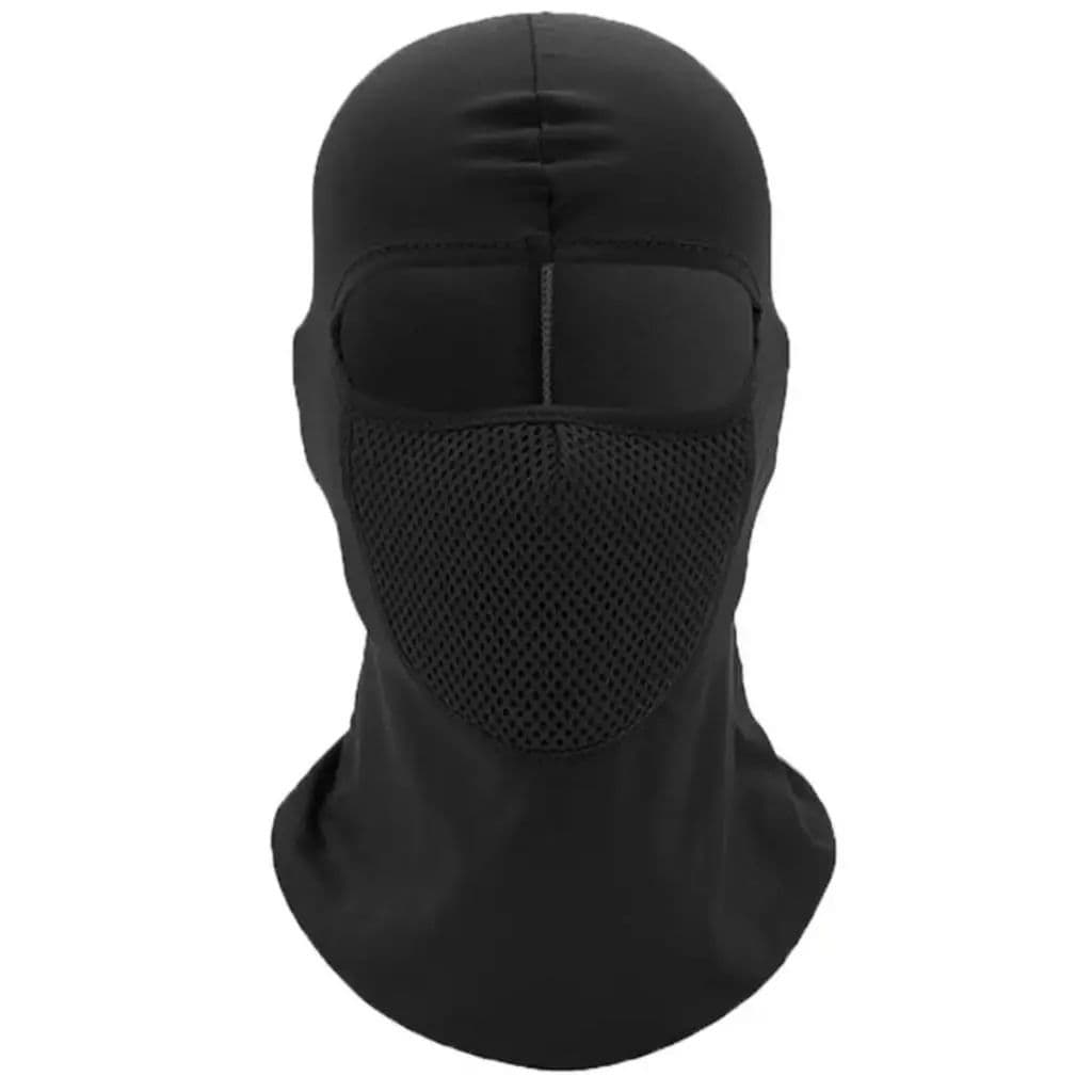 Balaclava Touca Ninja Respirável Moto Bike Térmica UV+ Preto