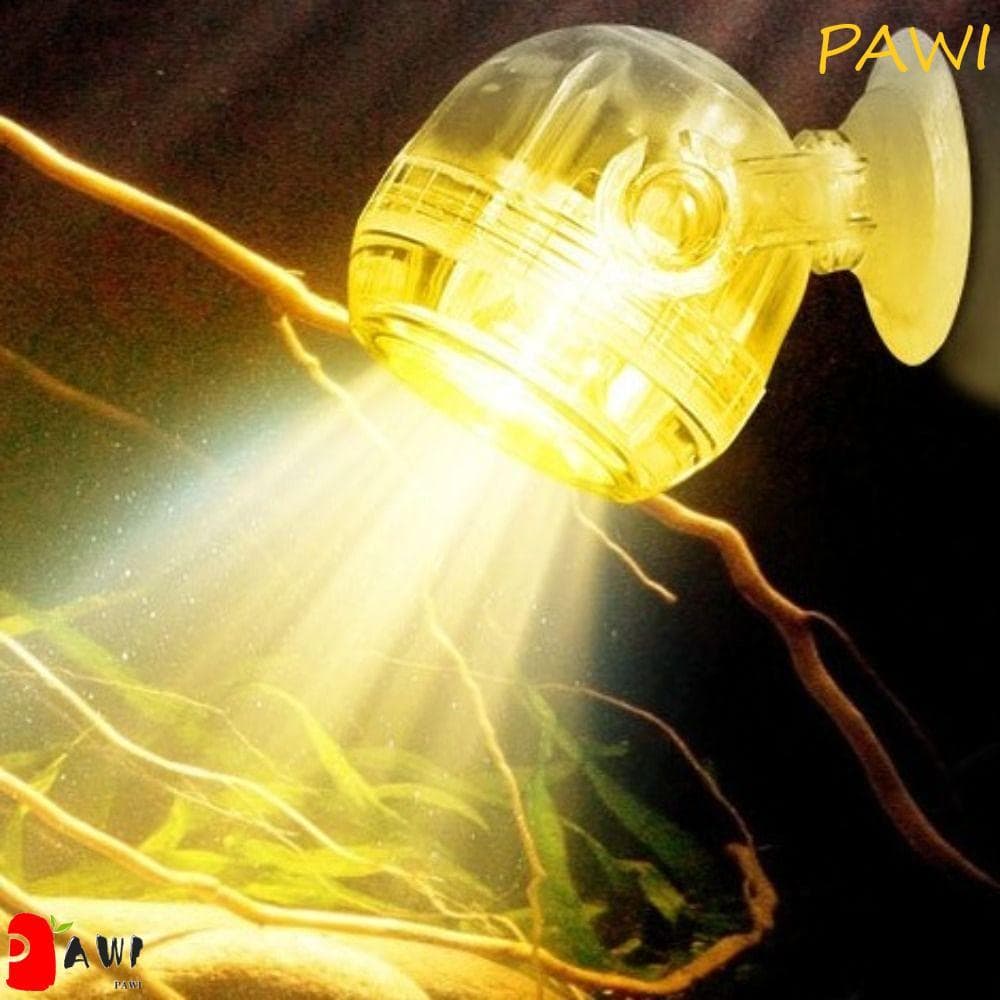 Refletor De Aquário LED PAWI , Lâmpada Submersível Super Brilhante Colorida Para Peixes , Holofote Tanque De Com Caixa D