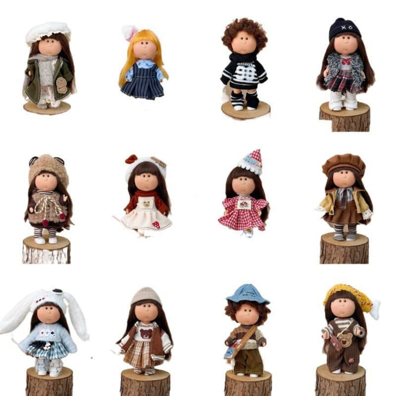 Roupas De Boneca Adequadas Para 14 Mini Bonecas De Batata E 16 Cm , Conjunto De Vestir DIY , Acessórios De Brinquedo , S
