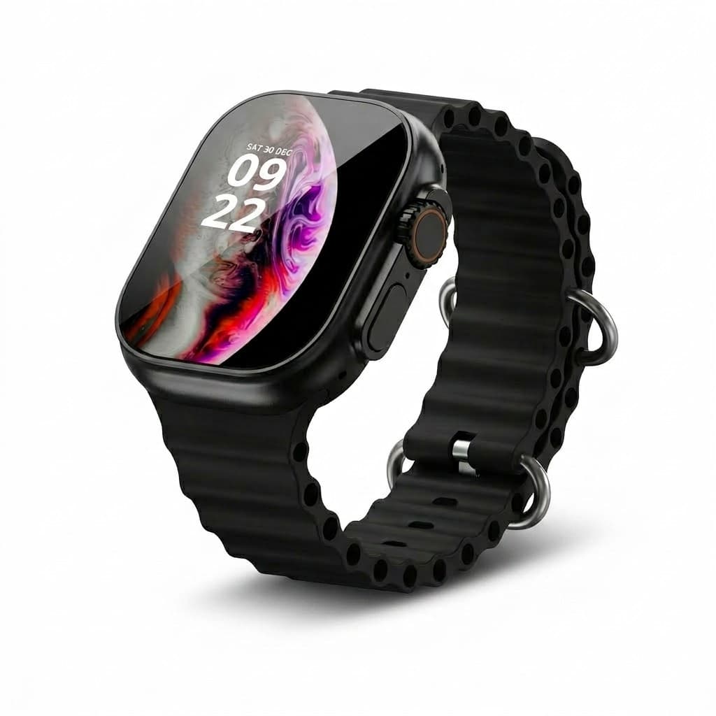 Smartwatch HW68 Ultra Mini 41mm NFC Relogio Inteligente Faz Chamadas Monitor Saude Duas Pulseiras