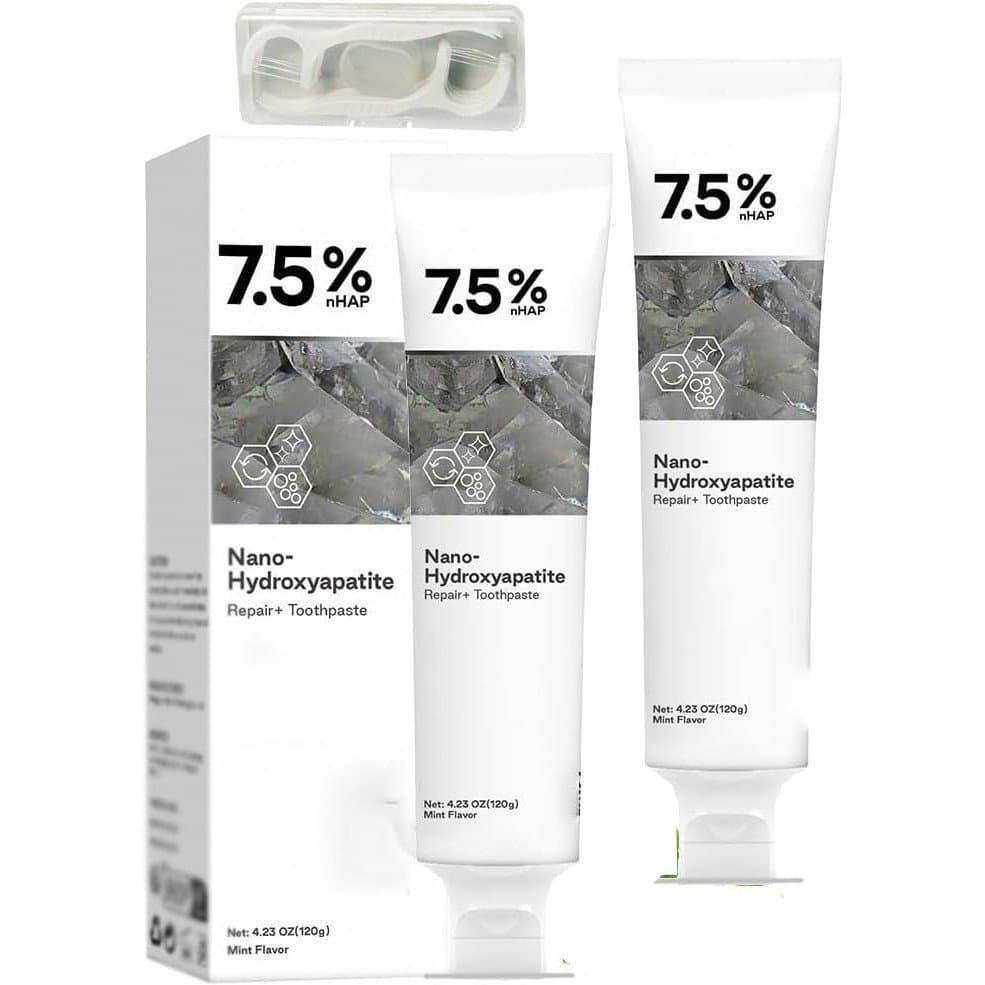 Pasta de Dente Geelike com Hidroxiapatita, Pasta de Dente Nano Hidroxiapatita para Reparação e Proteção, 7,5% Hidroxiapa