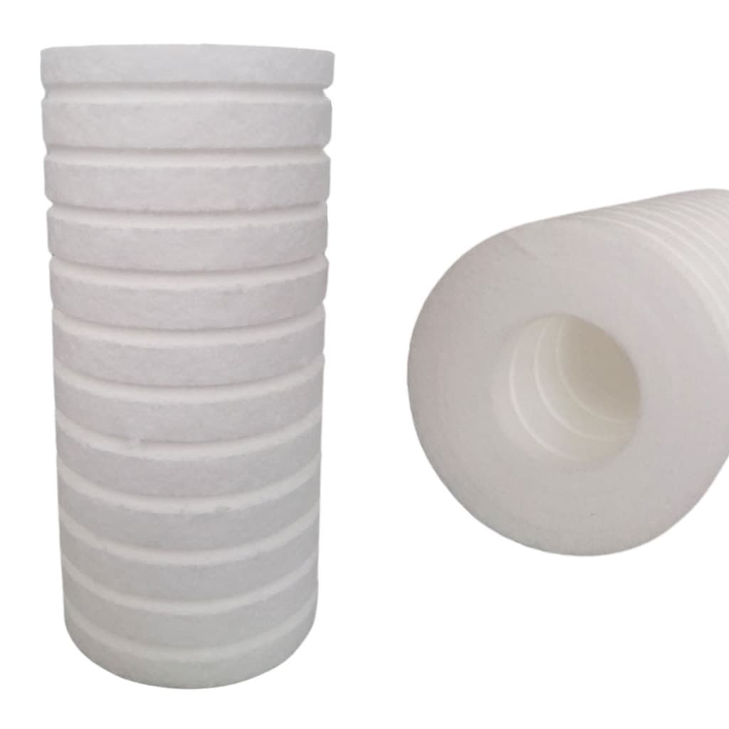 Filtro Polipropileno PP 5" Sem Rosca Compatível Pou F125
