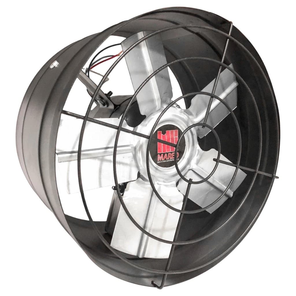 Exaustor Coifa Vazão 40cm Monovolt Industrial Casa Preto
