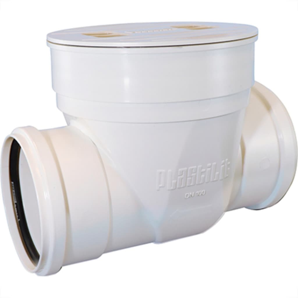 Valvula de Retencao Esgoto Dn 100mm PLASTILIT