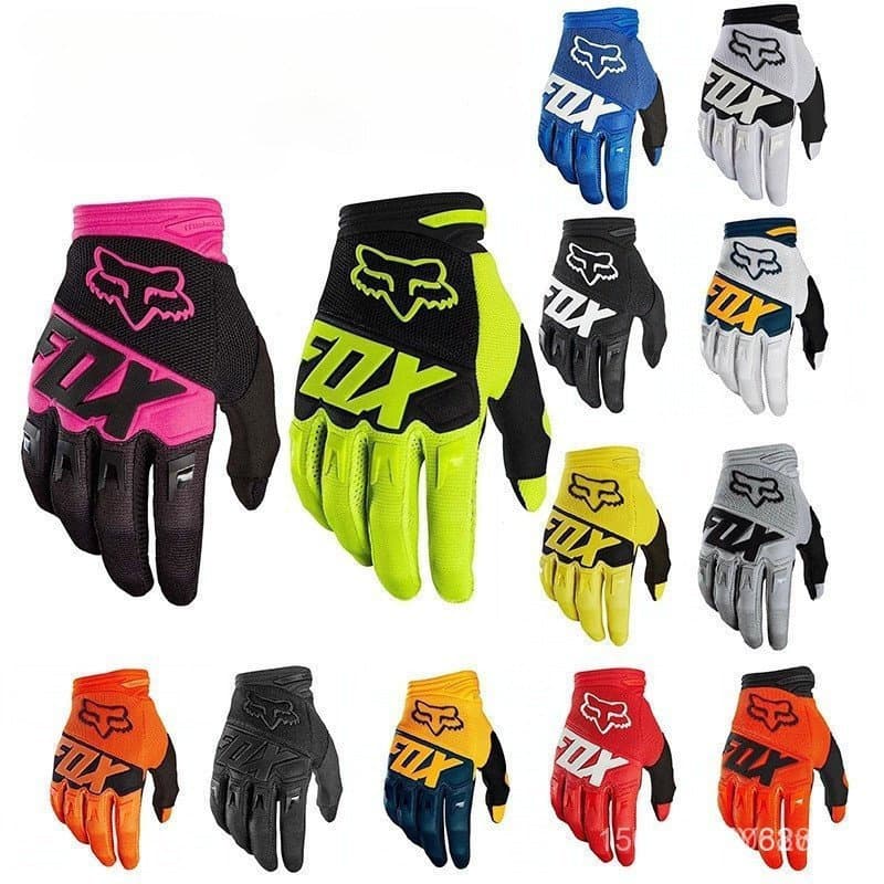 FOX luvas de corrida tela sensível ao toque primavera outono bicicleta Mountain Bike motocicleta e esportes ao ar livre