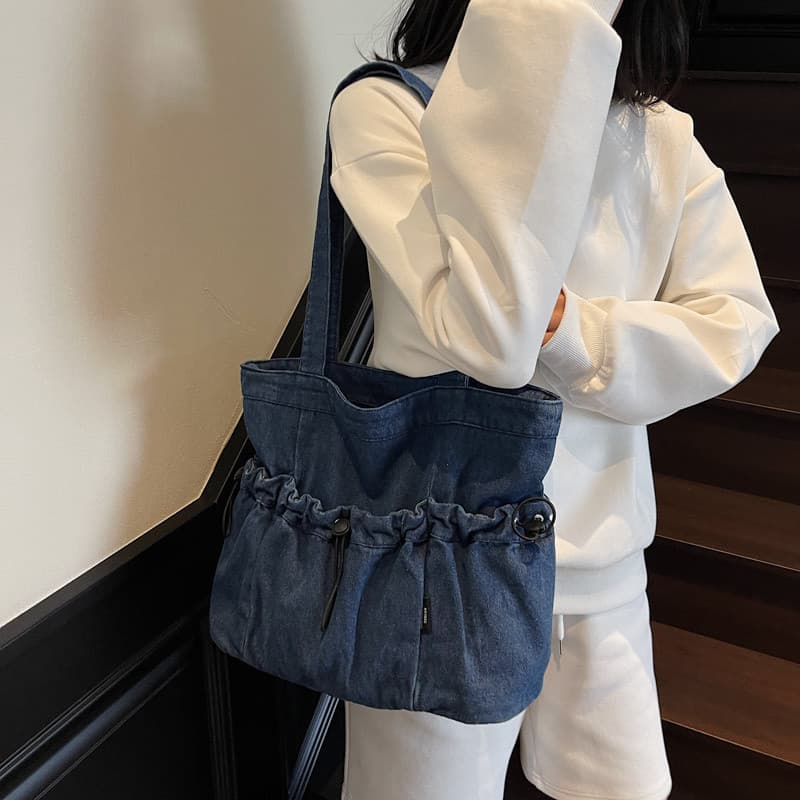 Bolsa de ombro Fashion para viagem, grande capacidade, sacola diária para viagem, bolsa mensageiro para viagem