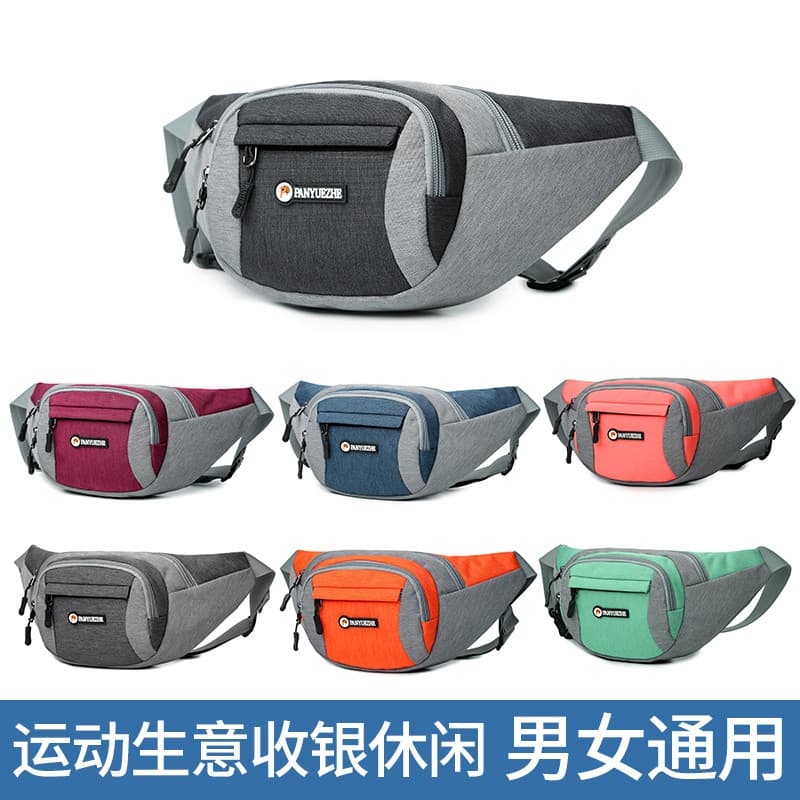 Bolsa de cintura masculina feminina canteiro de obras trabalho esportes corrida multifuncional de grande capacidade à pr