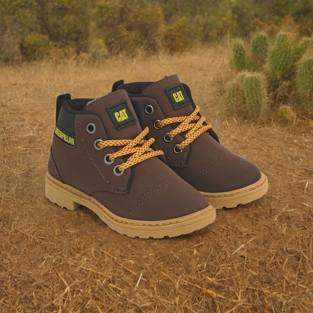 Botinha infantil catterpillar baby lançamento envio hoje Bota cano alto Bota Caterpilar