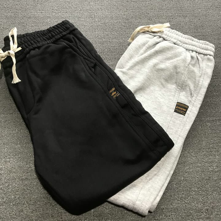 Calças de moletom masculinas outono inverno Street Wear ins esportes calças soltas velo-forro calças casuais