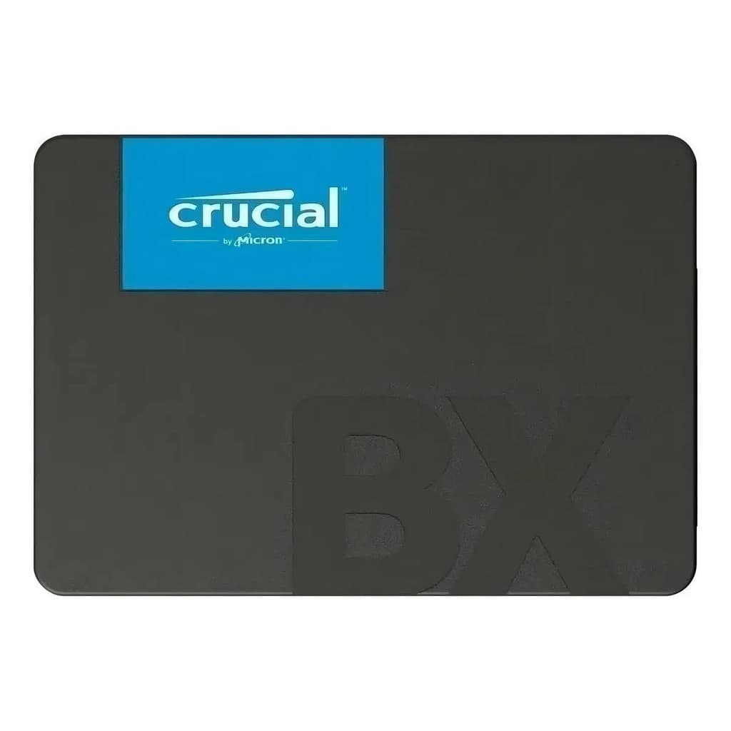 Ssd Crucial Bx500 240gb Sata Iii 2.5  3d Nand Para Notebook Preto