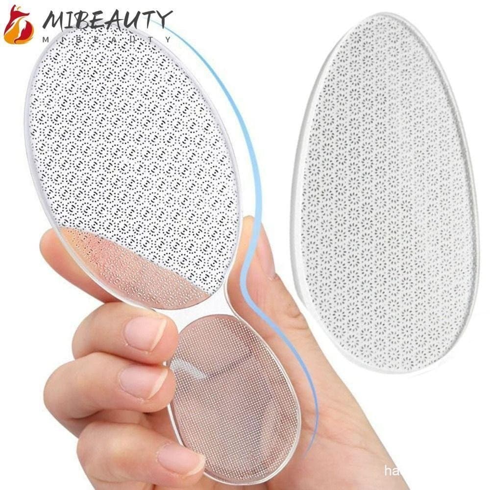 Placa De Raspa De Pé De Vidro MIBEAUTY , Purificador Dupla Face , Removedor De Pele Morta Dura De Arquivo De Calcanhar P
