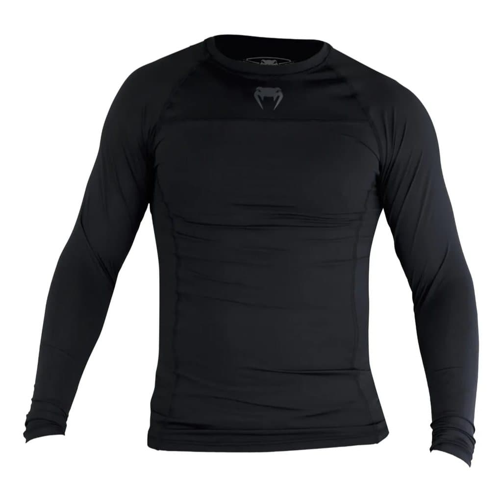 Rash Guard Venum Technical Basic Manga Longa - Preta