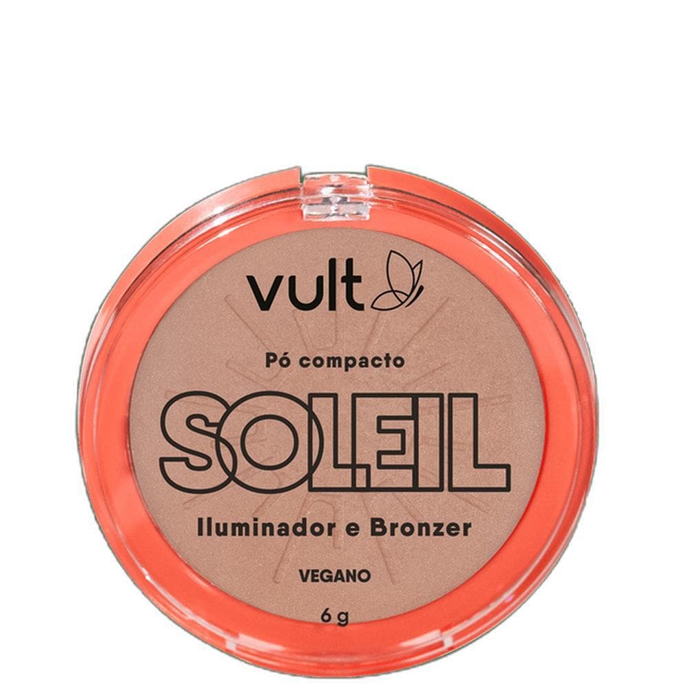 Vult Iluminador e Bronzer Soleil Pó Compacto 6g