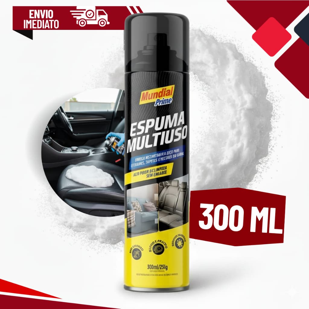 Espuma Multiuso Limpa Estofado Lavanda 300ml