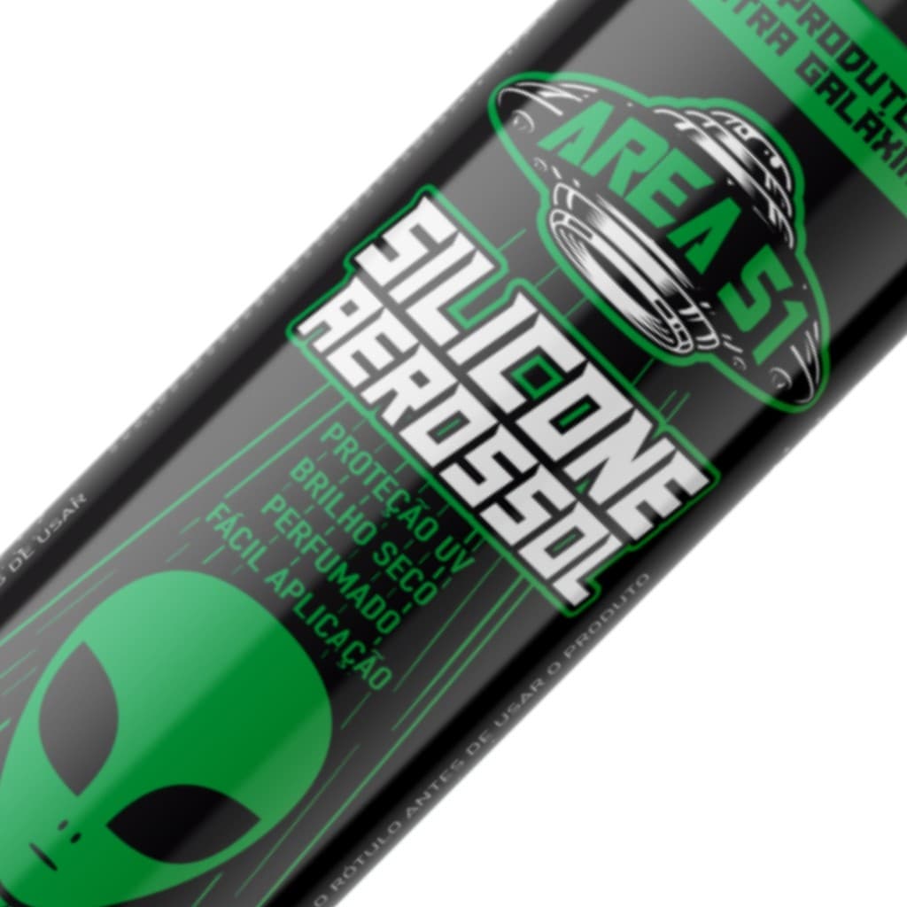 DESTAQUE SILICONE AEROSSOL ÁREA 51 CENTRALSUL 400ML