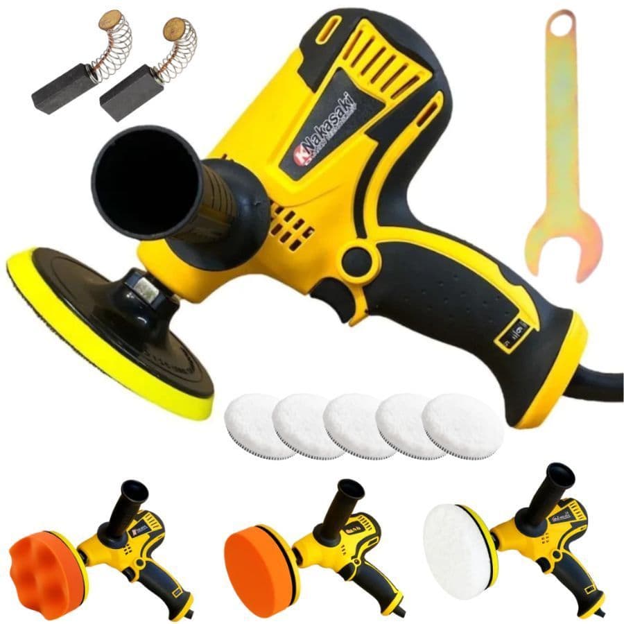 Politriz Polidor  750W Profissional Automotiva 5/6” Enceradeira e Lixadeira Similar Bosch